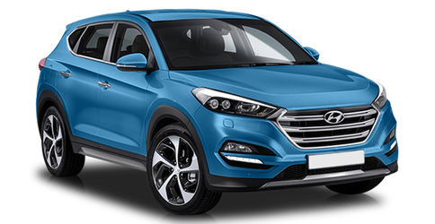 Hyundai Tucson Голубой Ara Blue Metallic